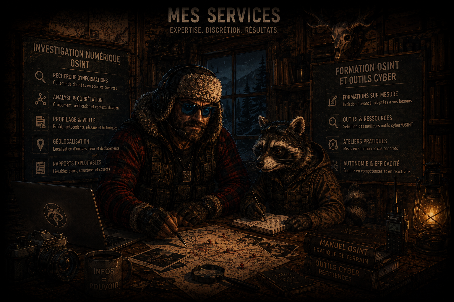 CyberTrappeur services